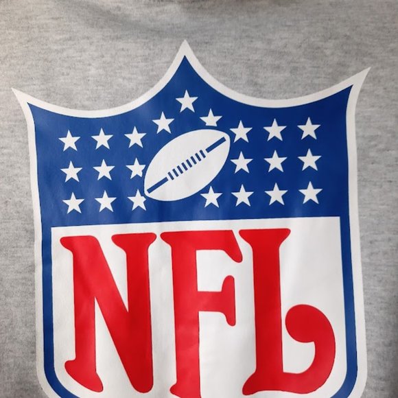 NFL Team Apparel, Medium grey hooded sweatshirt - Picture 6 of 16
